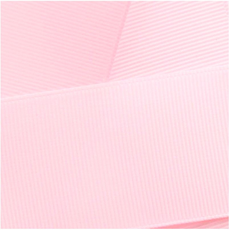 #117 Lt. Pink Solid Grosgrain RIbbon