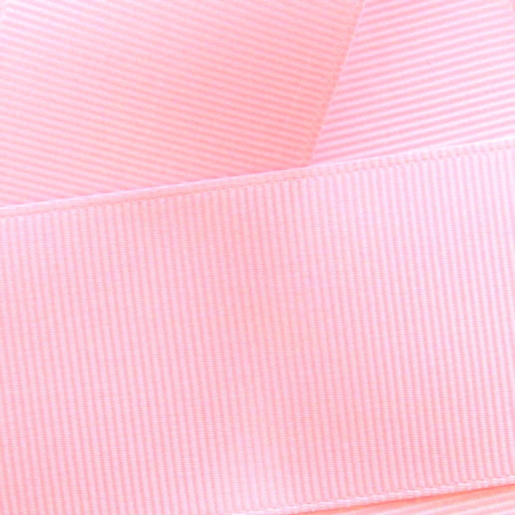 #123 Pearl Pink Solid Grosgrain Ribbon
