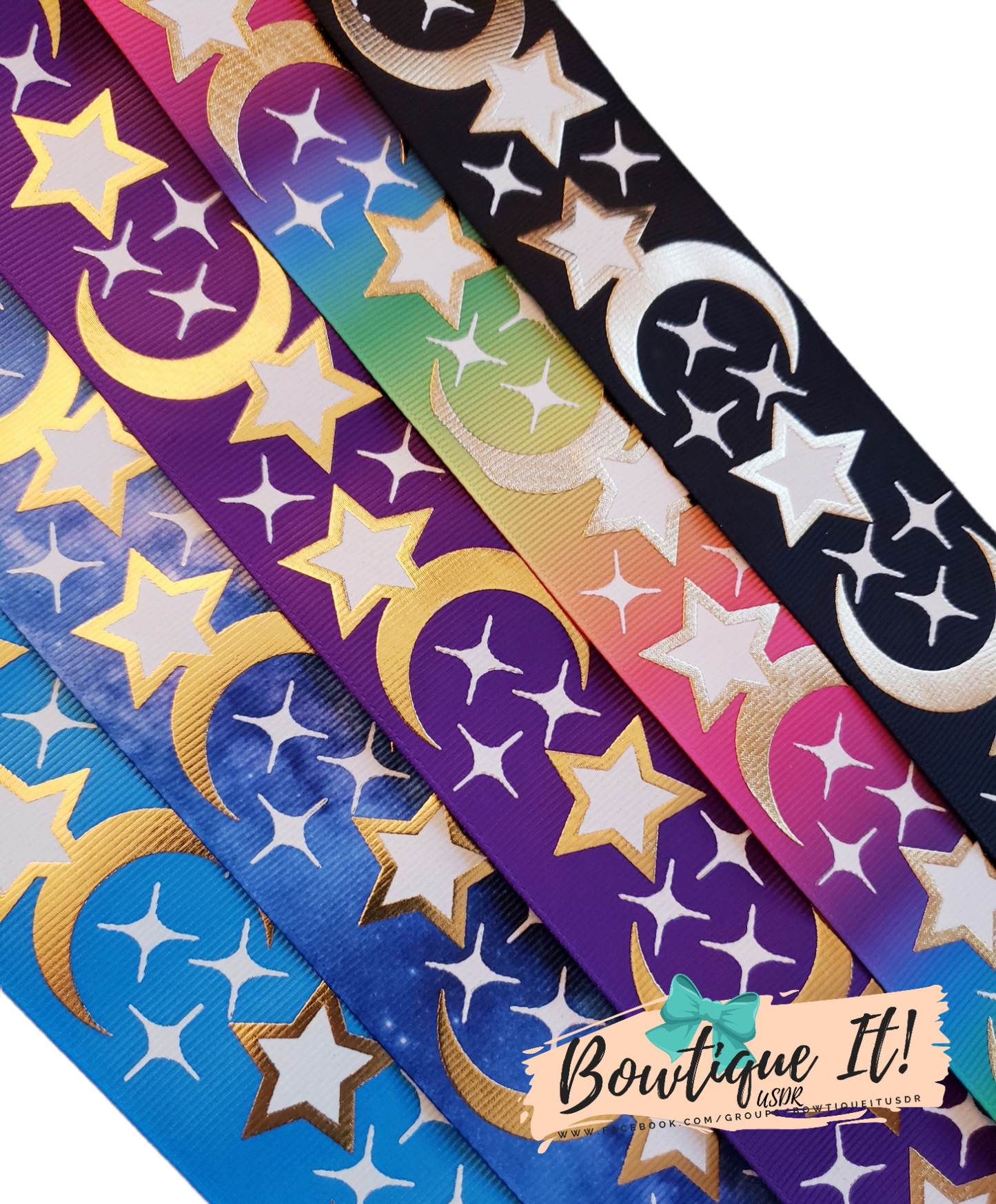 Moon & Stars Ribbon