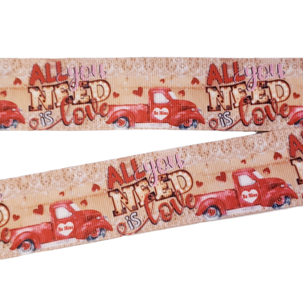 All You Need Is Love Grosgrain Ribbon