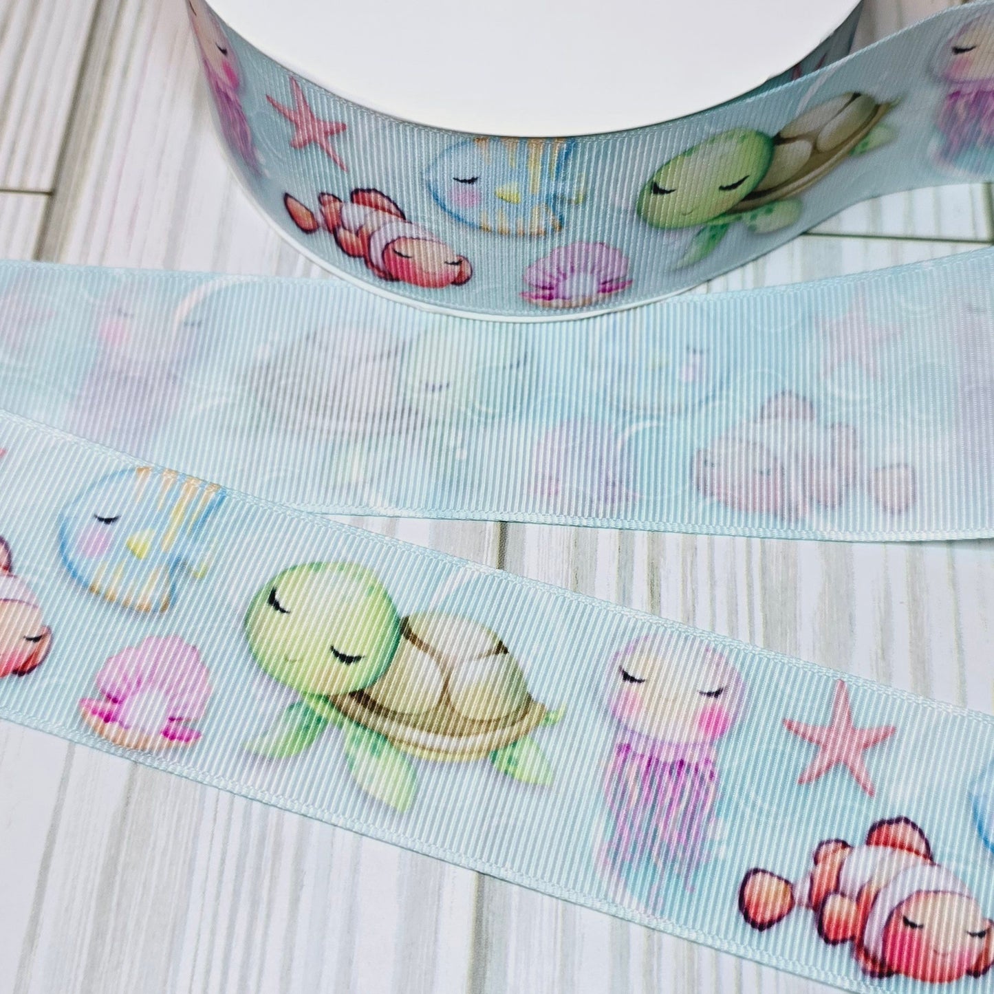 Ocean Animal Life Ribbon