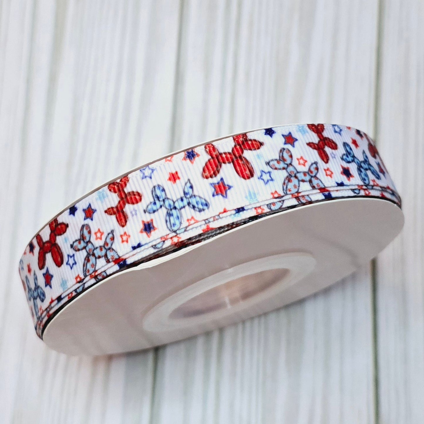 Patriotic Balloon Animal RIbbon