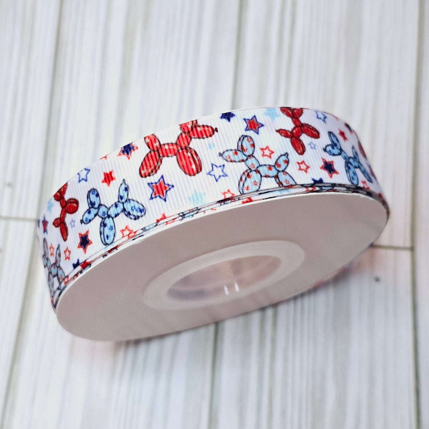 Patriotic Balloon Animal RIbbon