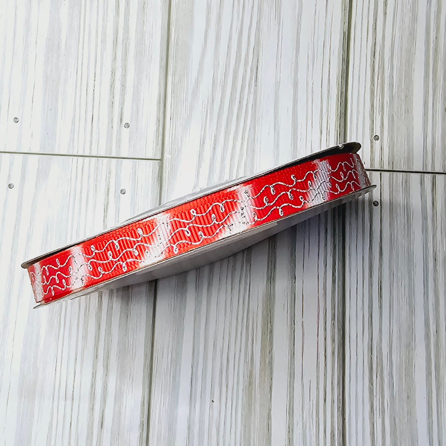 Doodle Swirls (Ombre) Grosgrain Ribbon
