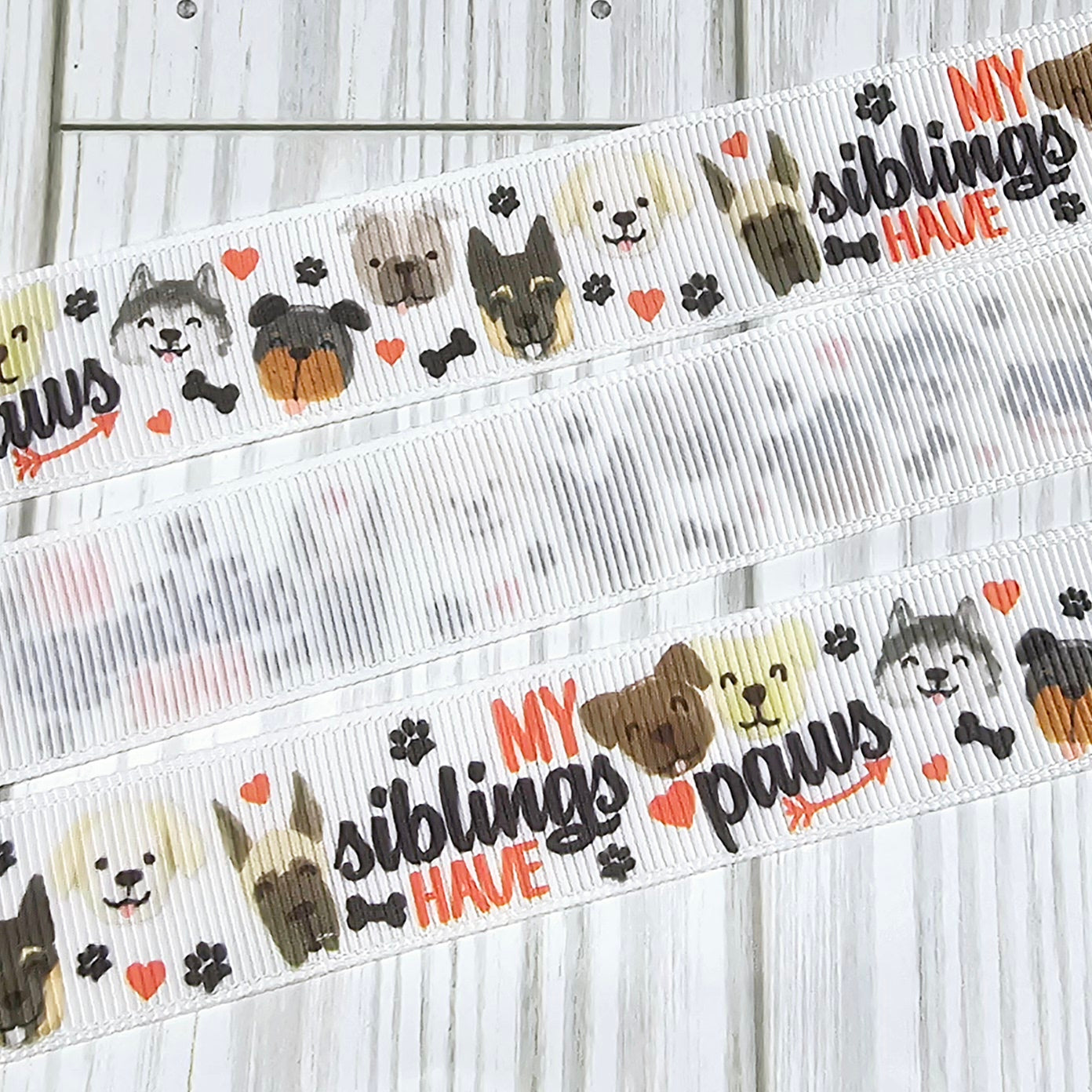 My Siblings have Paws Ribbon