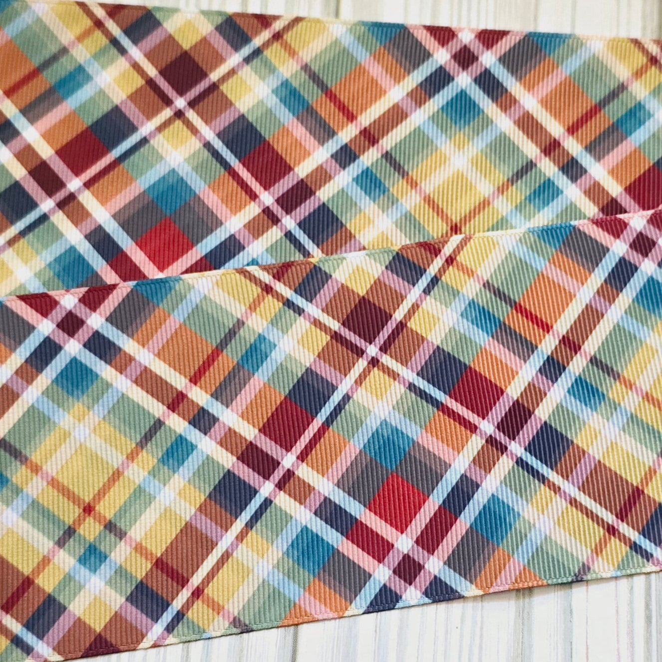 Fall Plaid Ribbon