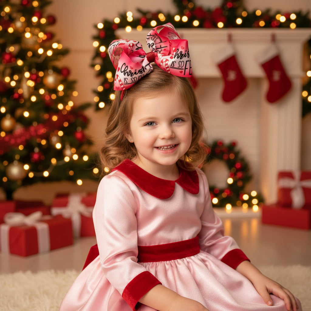 Christmas is so Fetch Boutique Hairbow