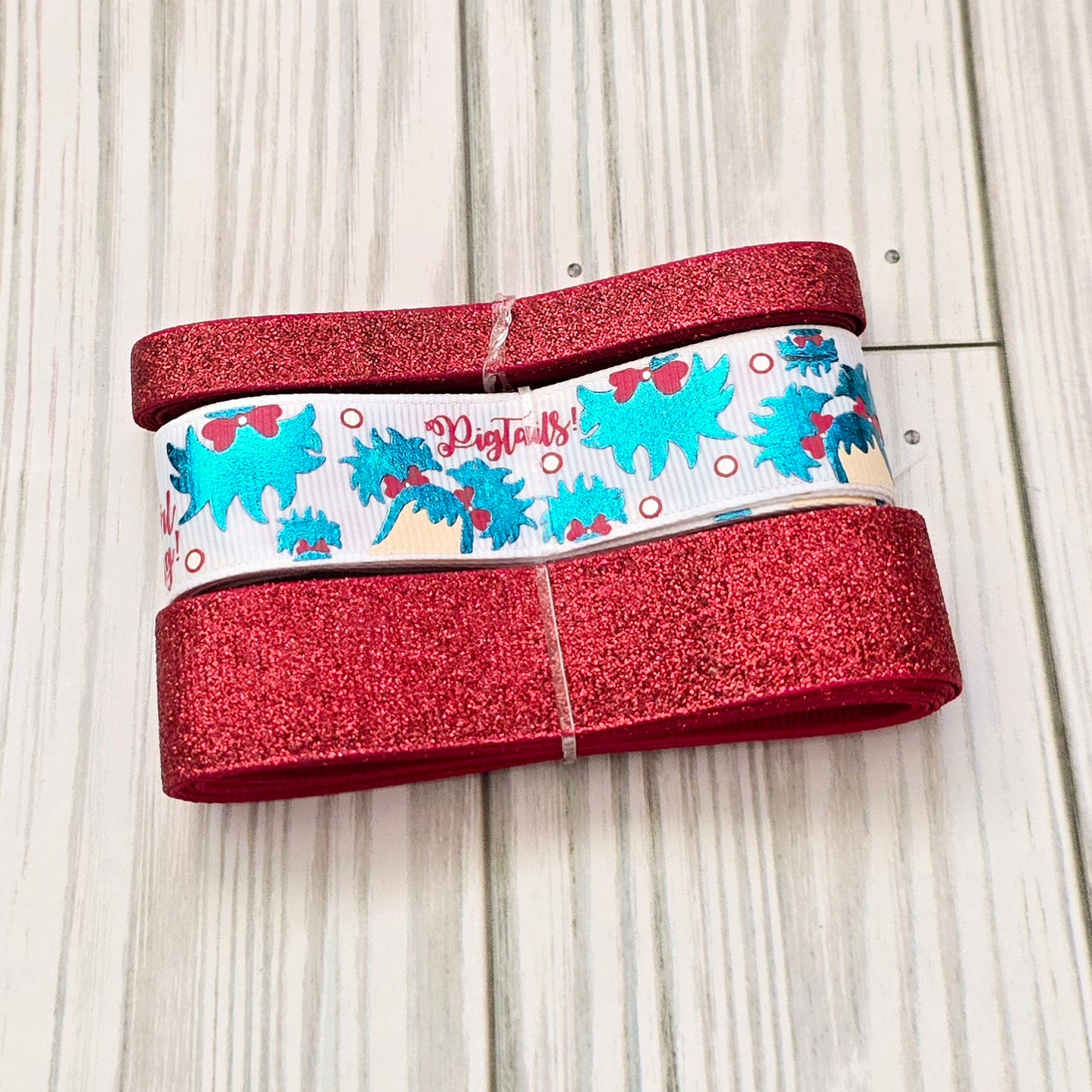 BK - Pigtails It's a Girl Thing Bow Kit