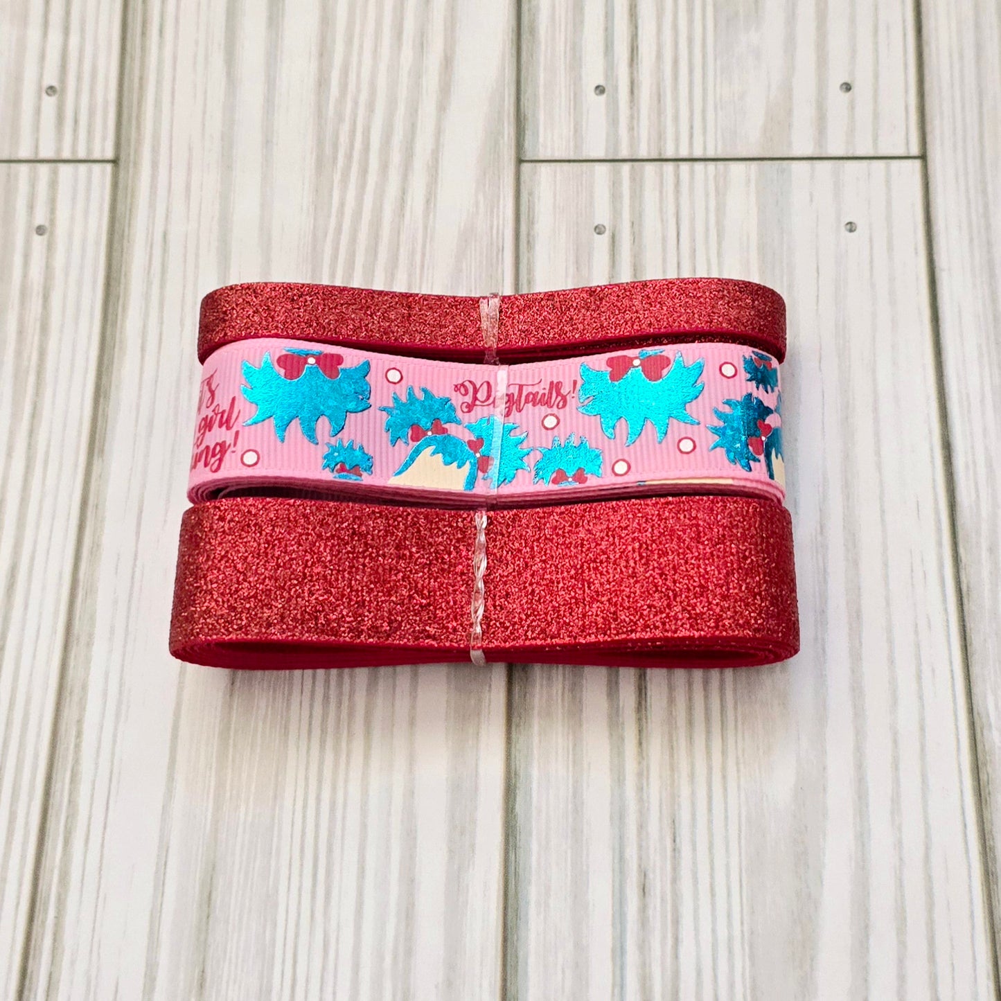 BK - Pigtails It's a Girl Thing Bow Kit