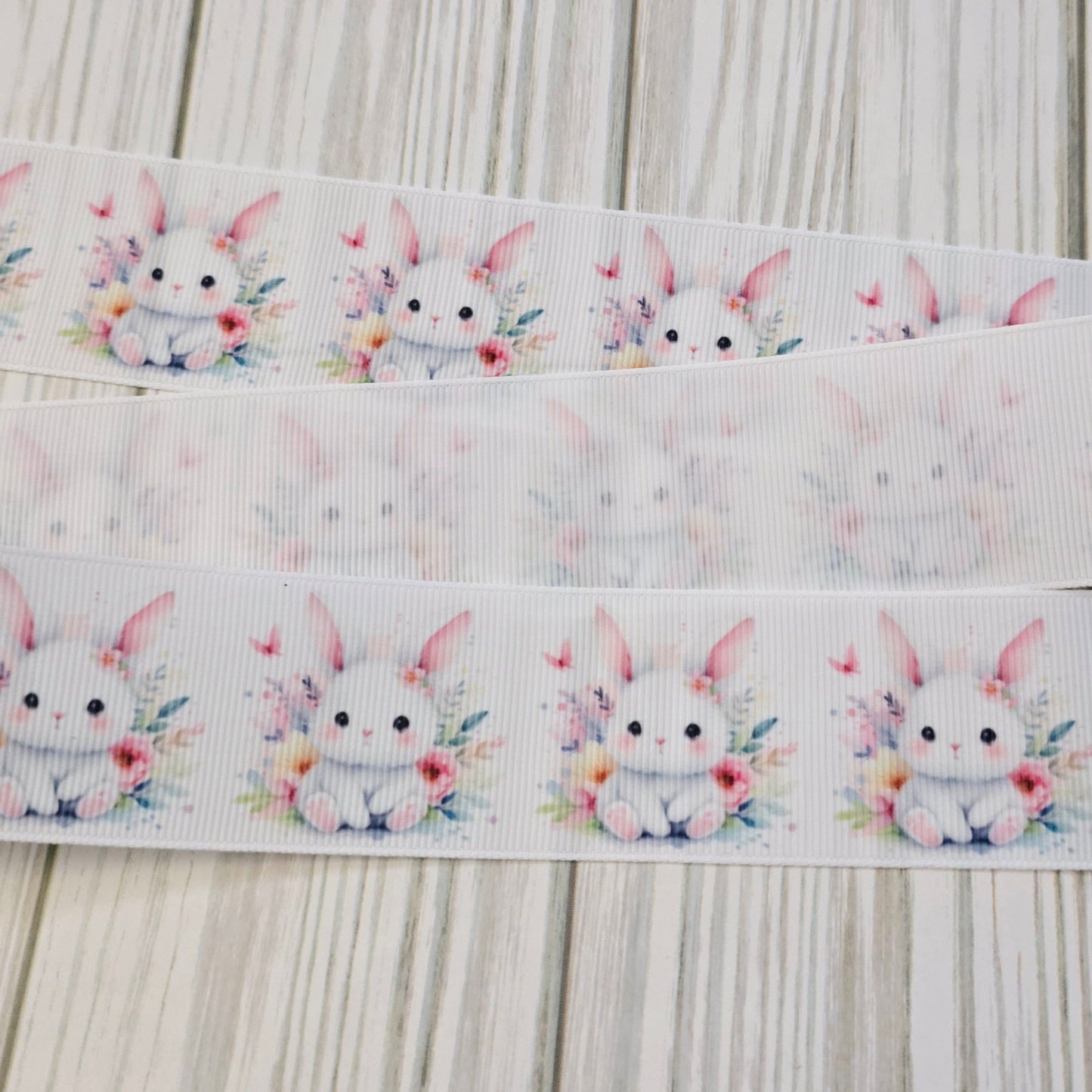 Spring Bunny Grosgrain Ribbon