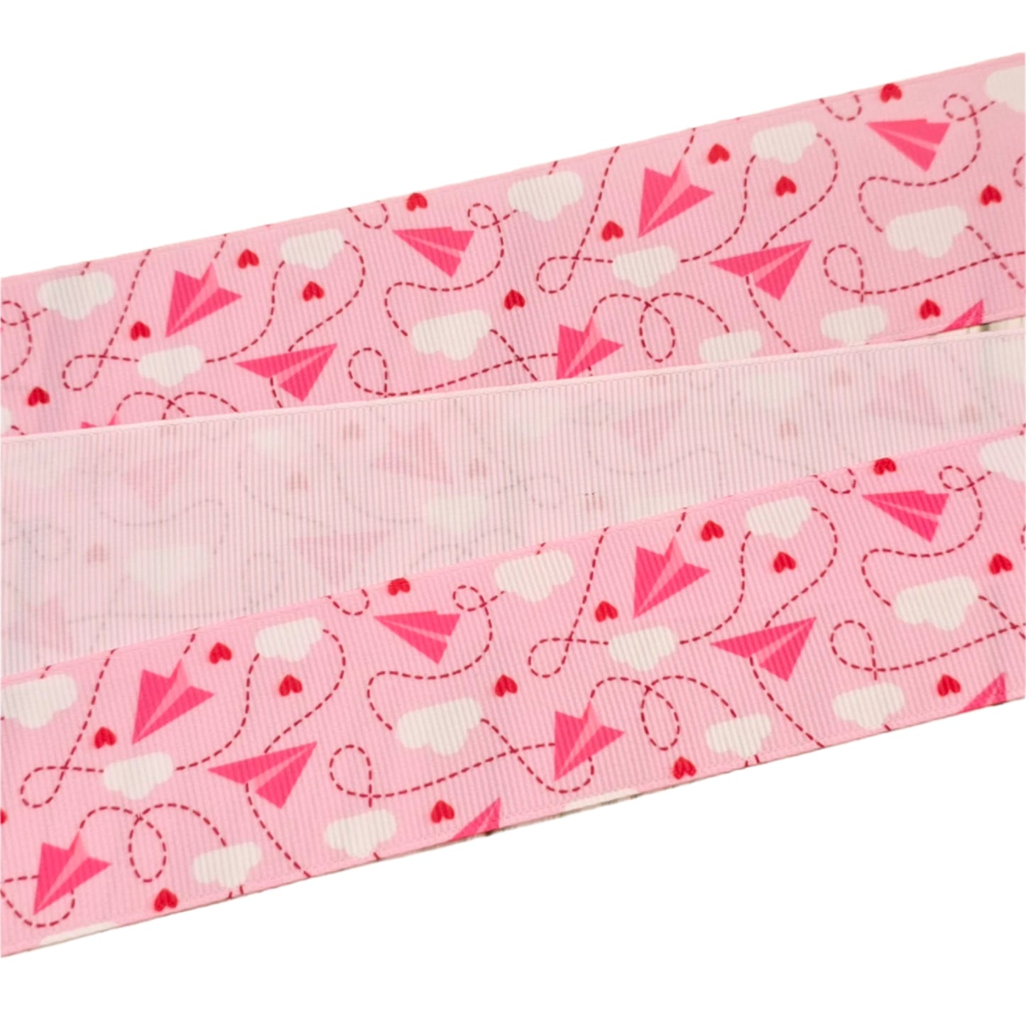 Paper Airplane Grosgrain Ribbon