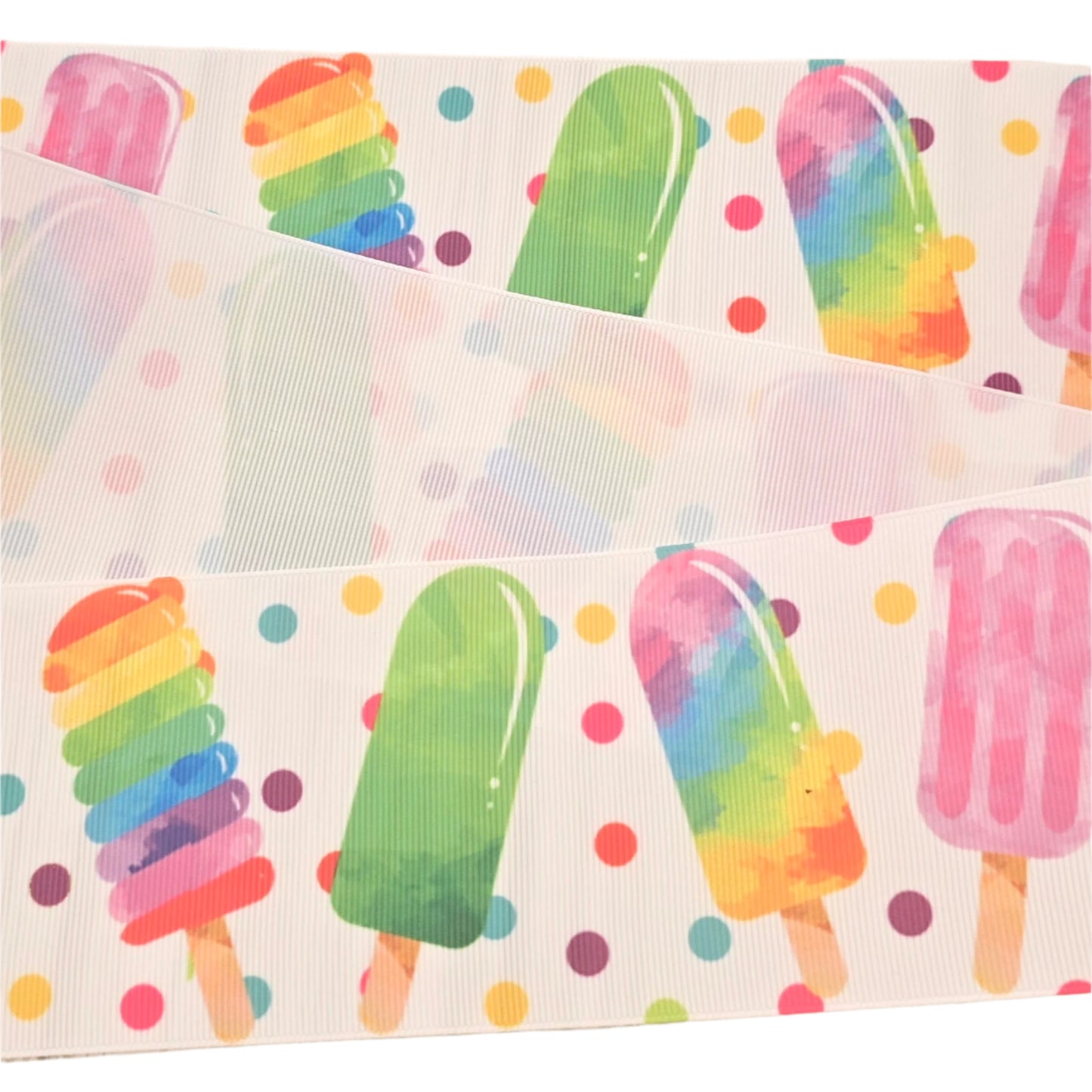 Popsicle & Dots Grosgrain Ribbon