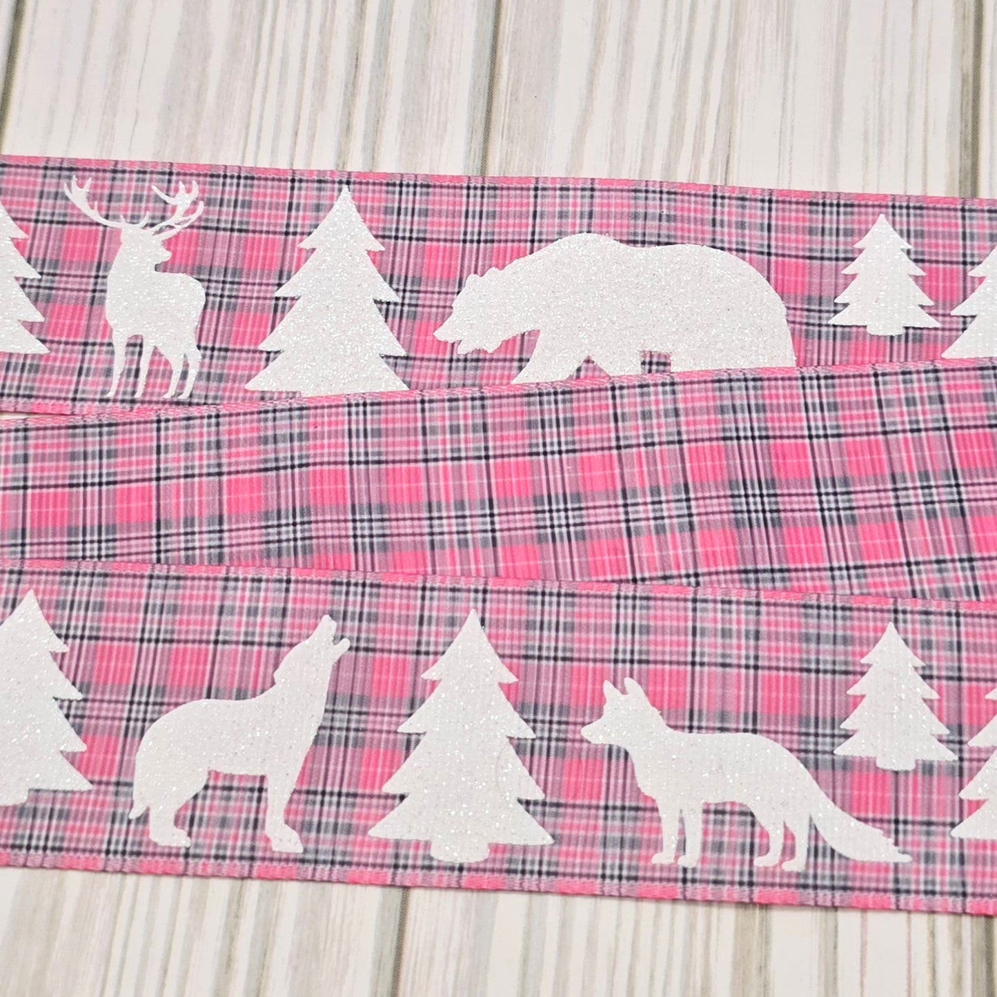 Woodland Animals Grosgrain Ribbon