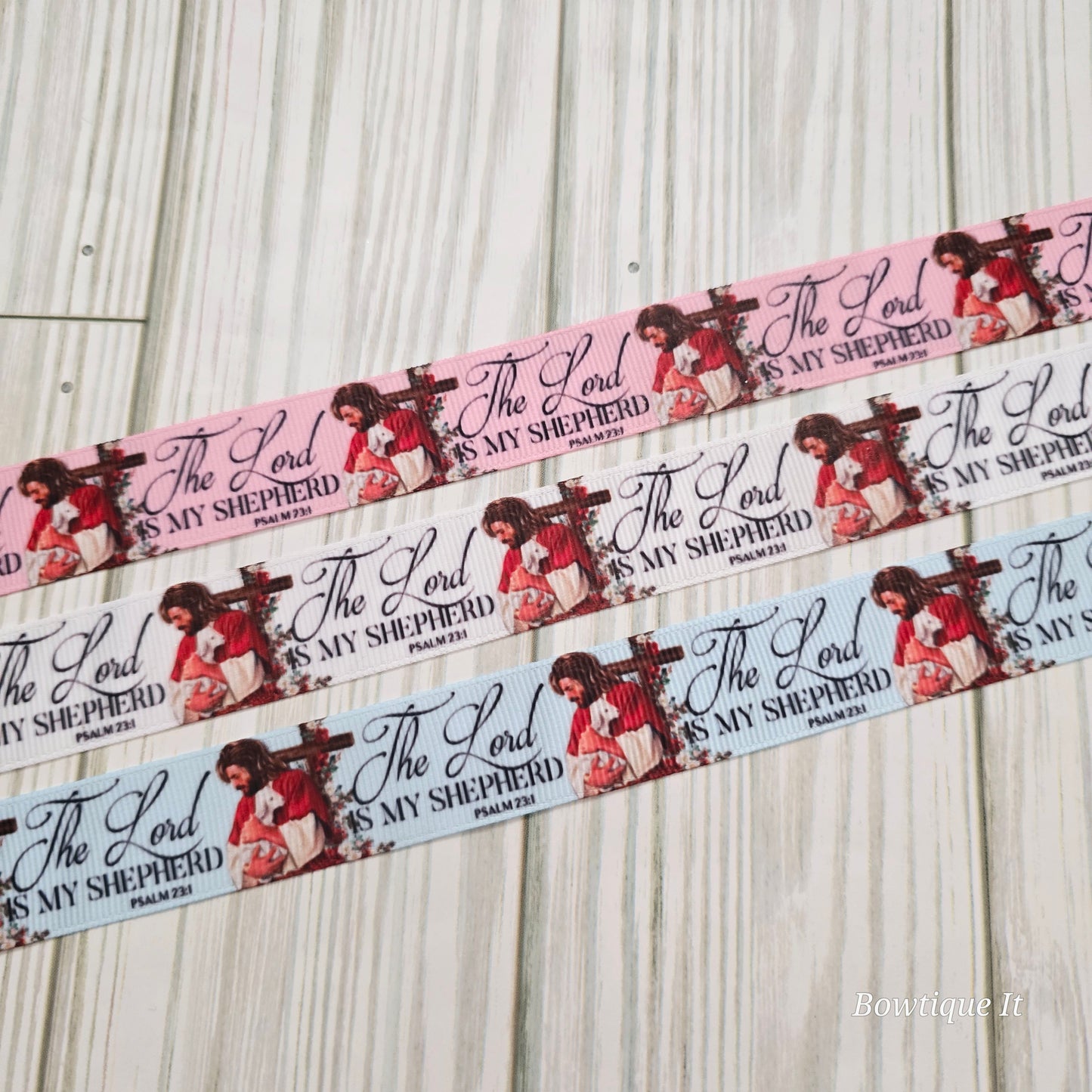 The Lord is my Shepard Grosgrain Ribbon