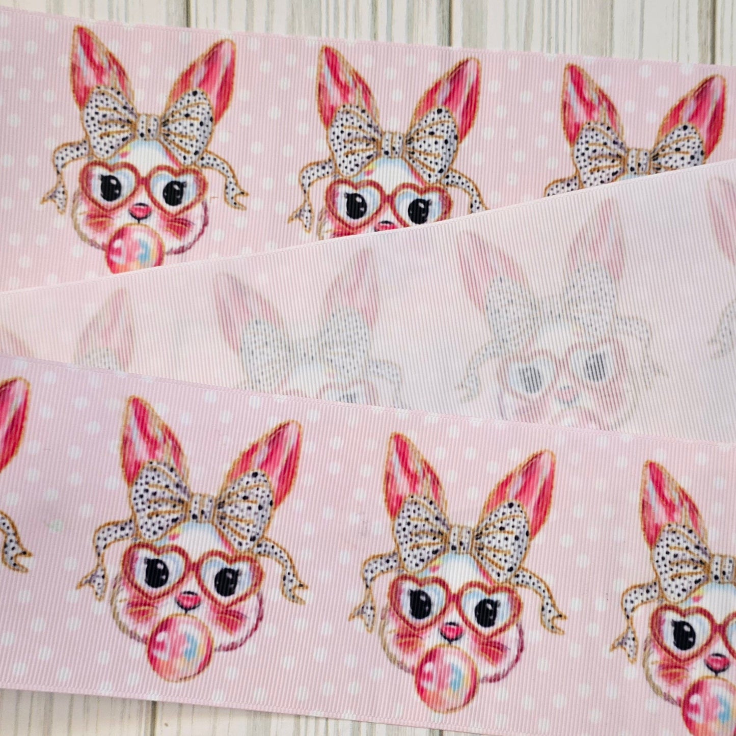 Coquette Bunny Grosgrain Ribbon