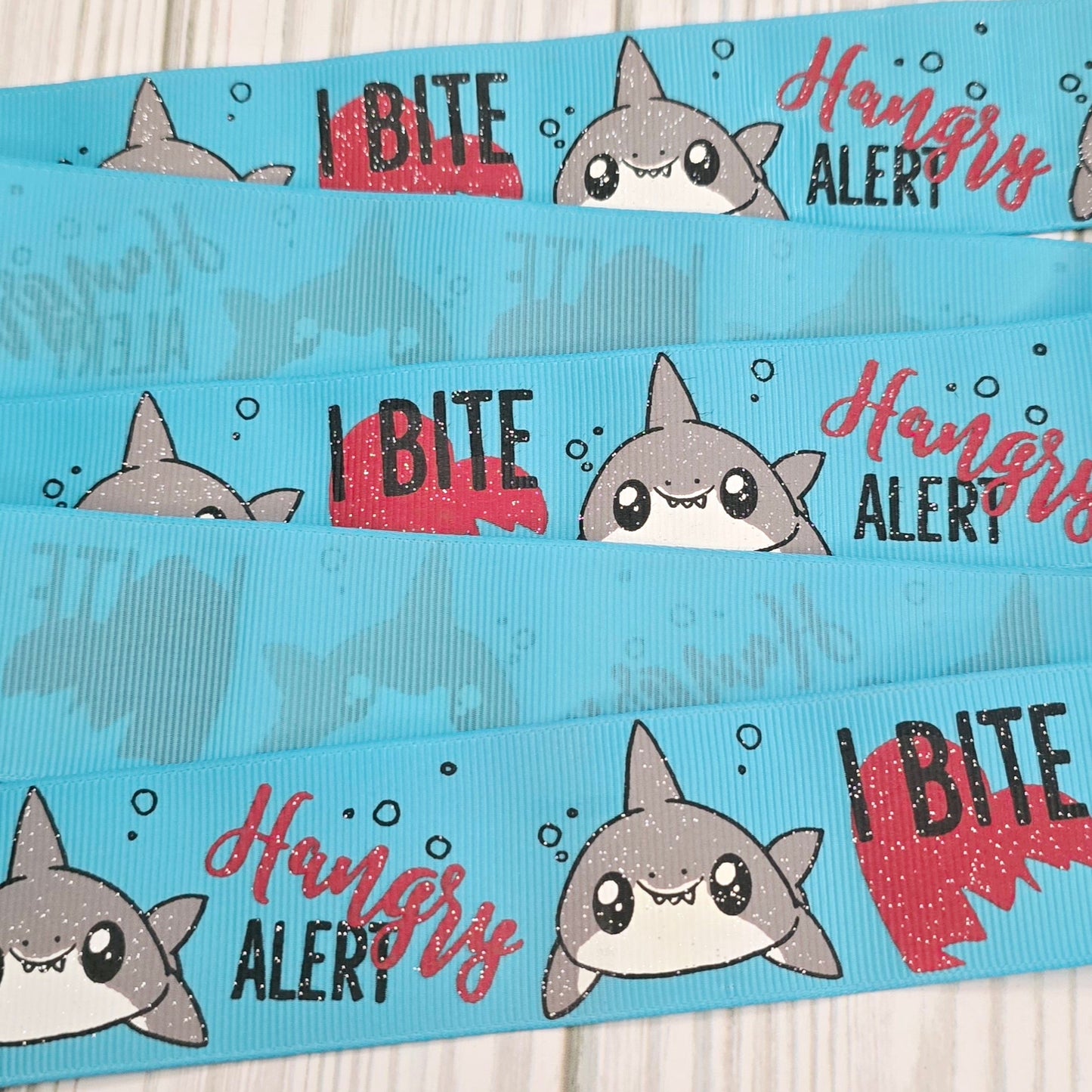 Hangry Alert, I Bite Grosgrain Ribbon