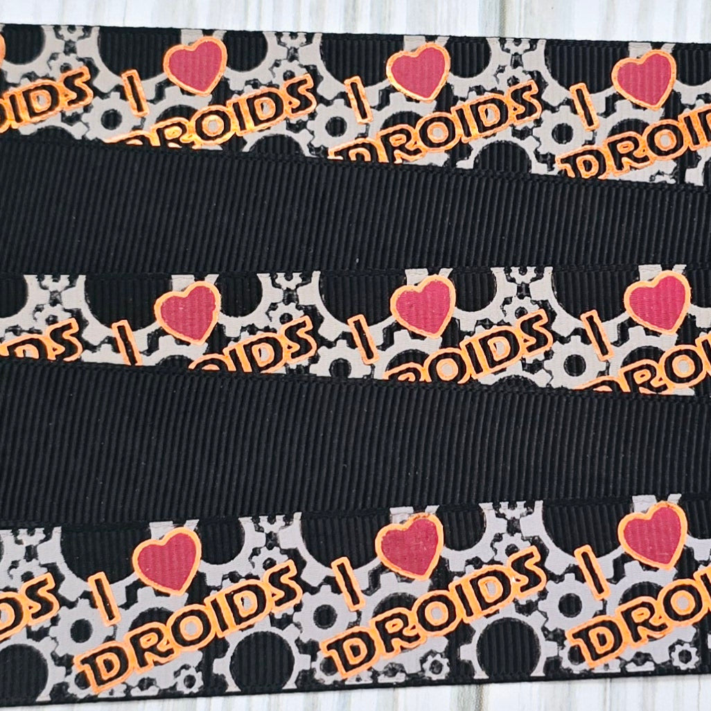 Droids Grosgrain Ribbon