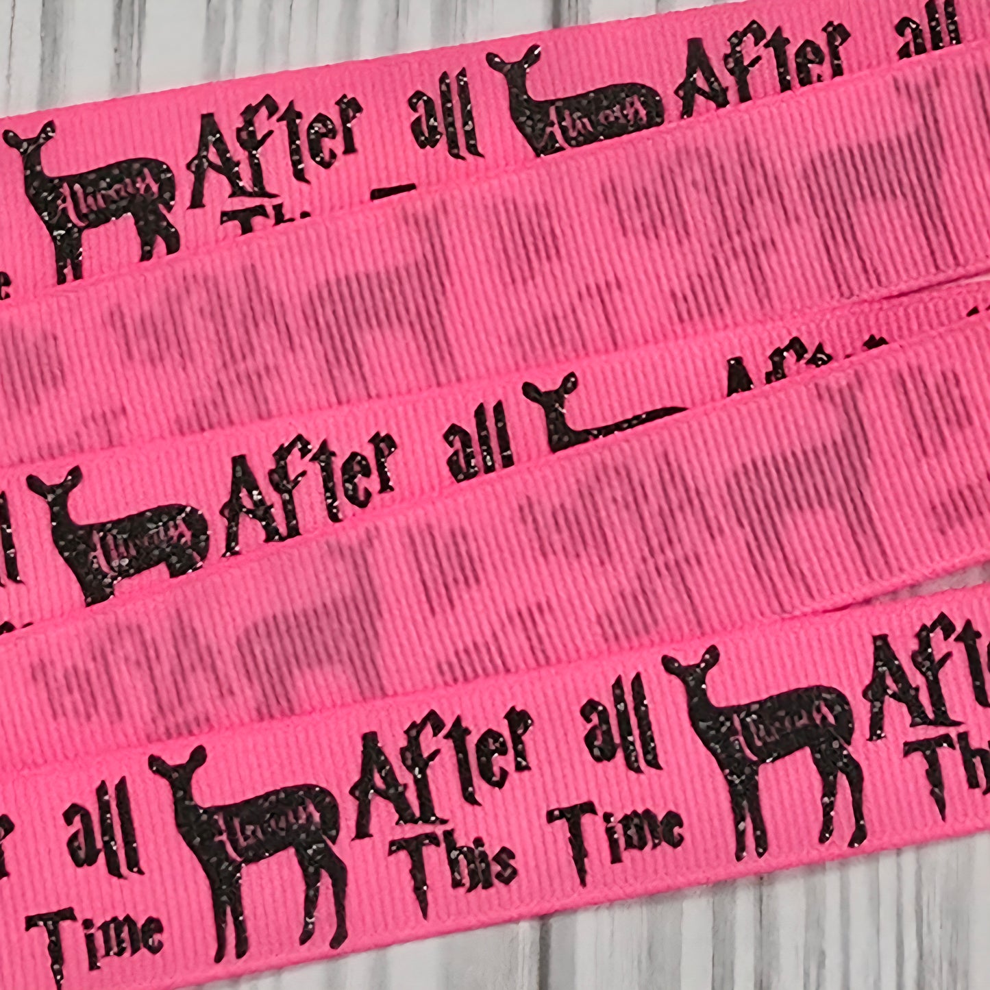 After All This Time Grosgrain Ribbon