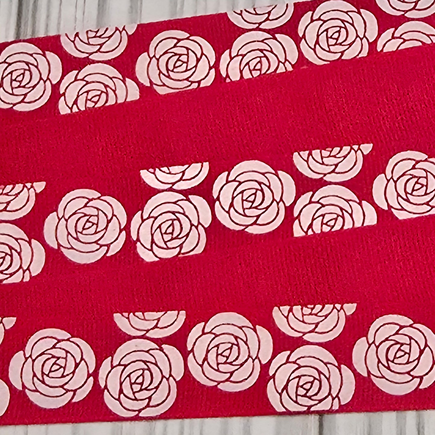 Roses Grosgrain Ribbon