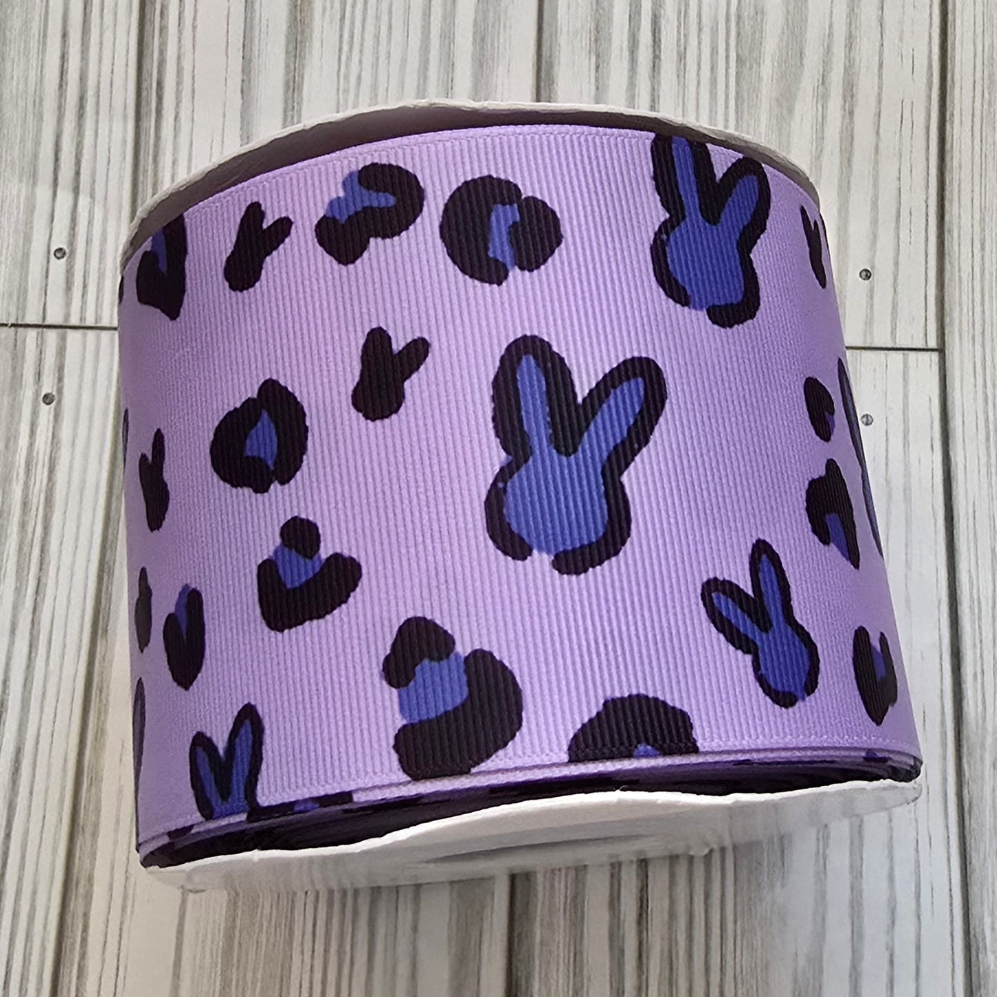 Leopard Bunny Grosgrain Ribbon