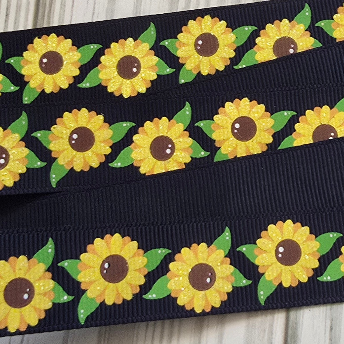 Sunflower Glow Grosgrain Ribbon