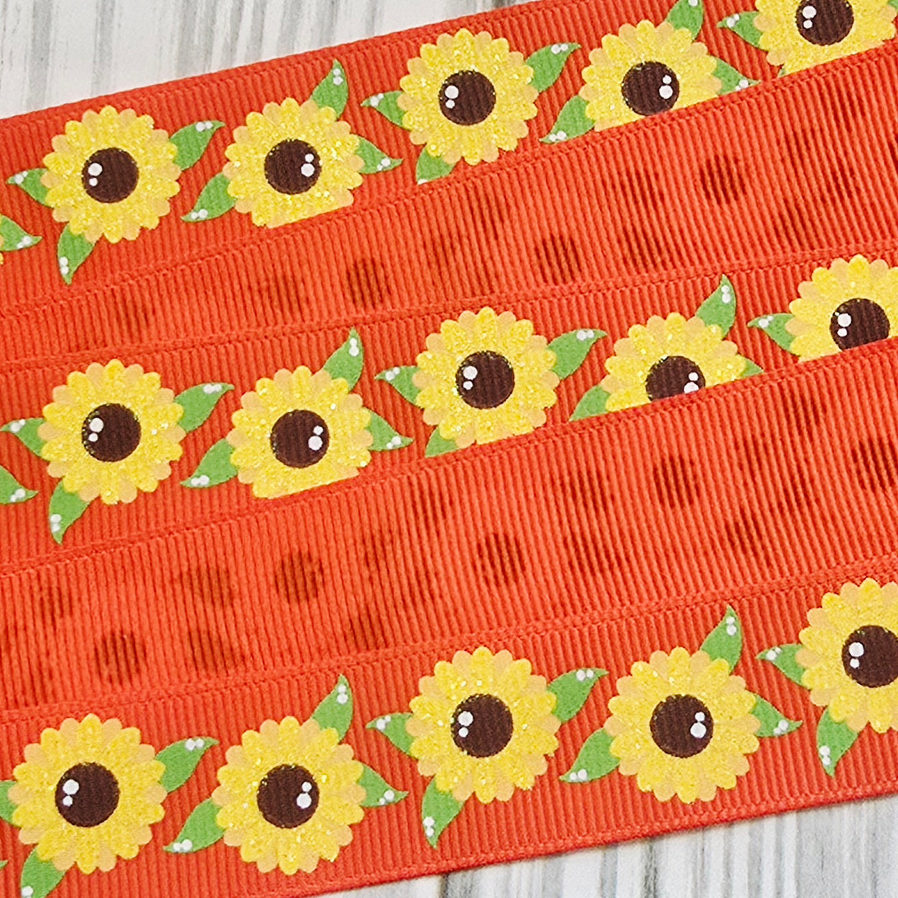 Sunflower Glow Grosgrain Ribbon