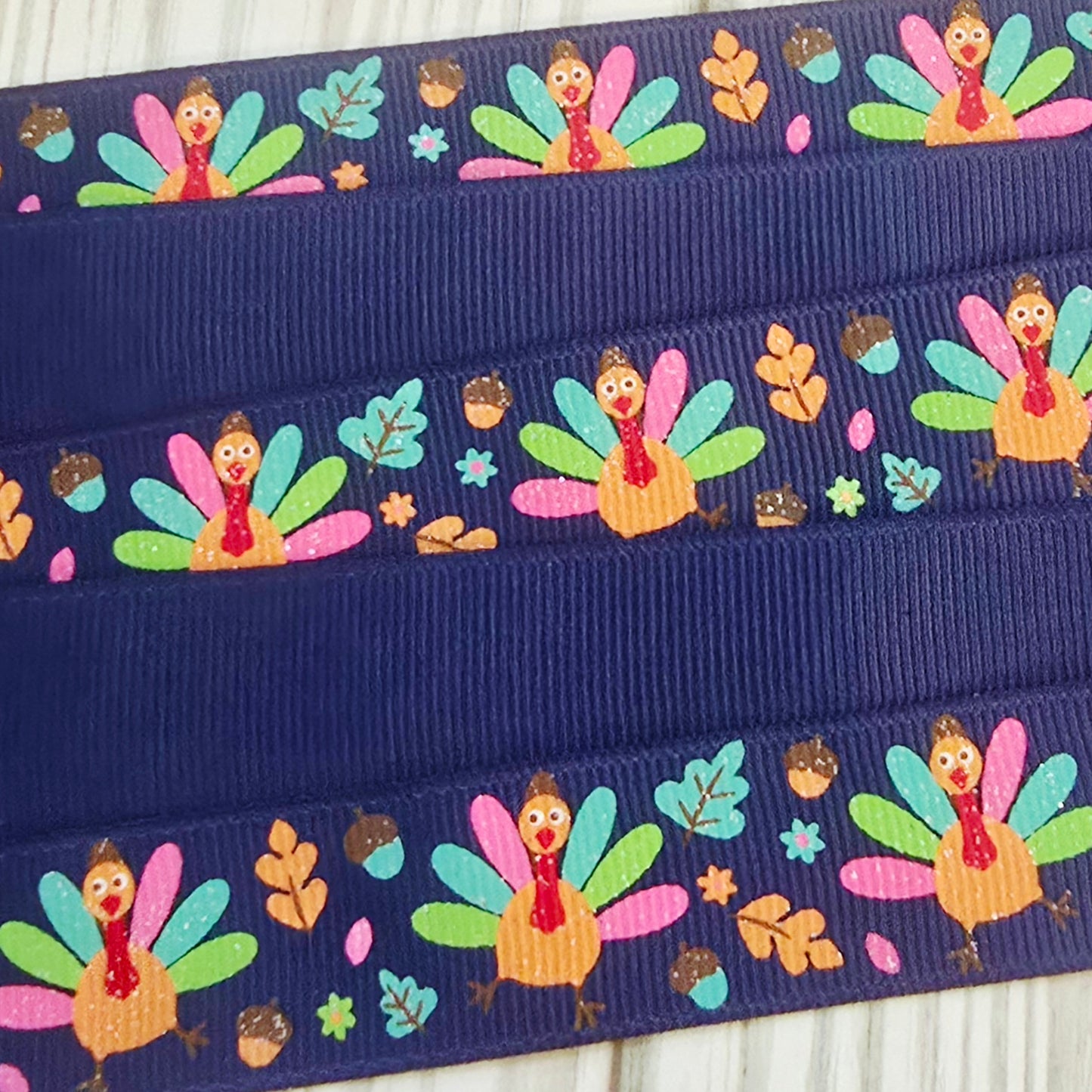 Thankful to be Me Turkey Grosgrain RIbbon Collection