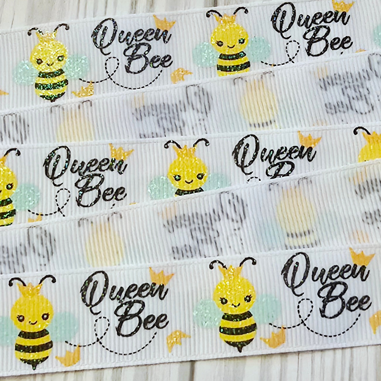 Queen Bee Grosgrain Ribbon