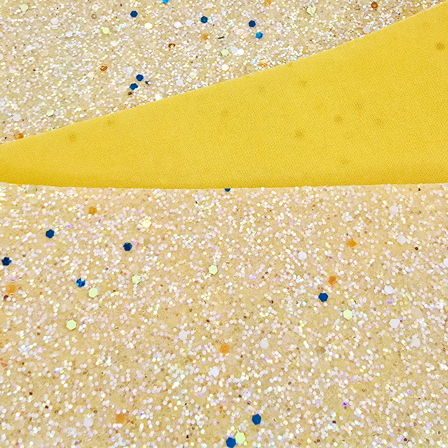 Chunky Glitter Twisted Bouitque Hairbow - Glows in the Dark