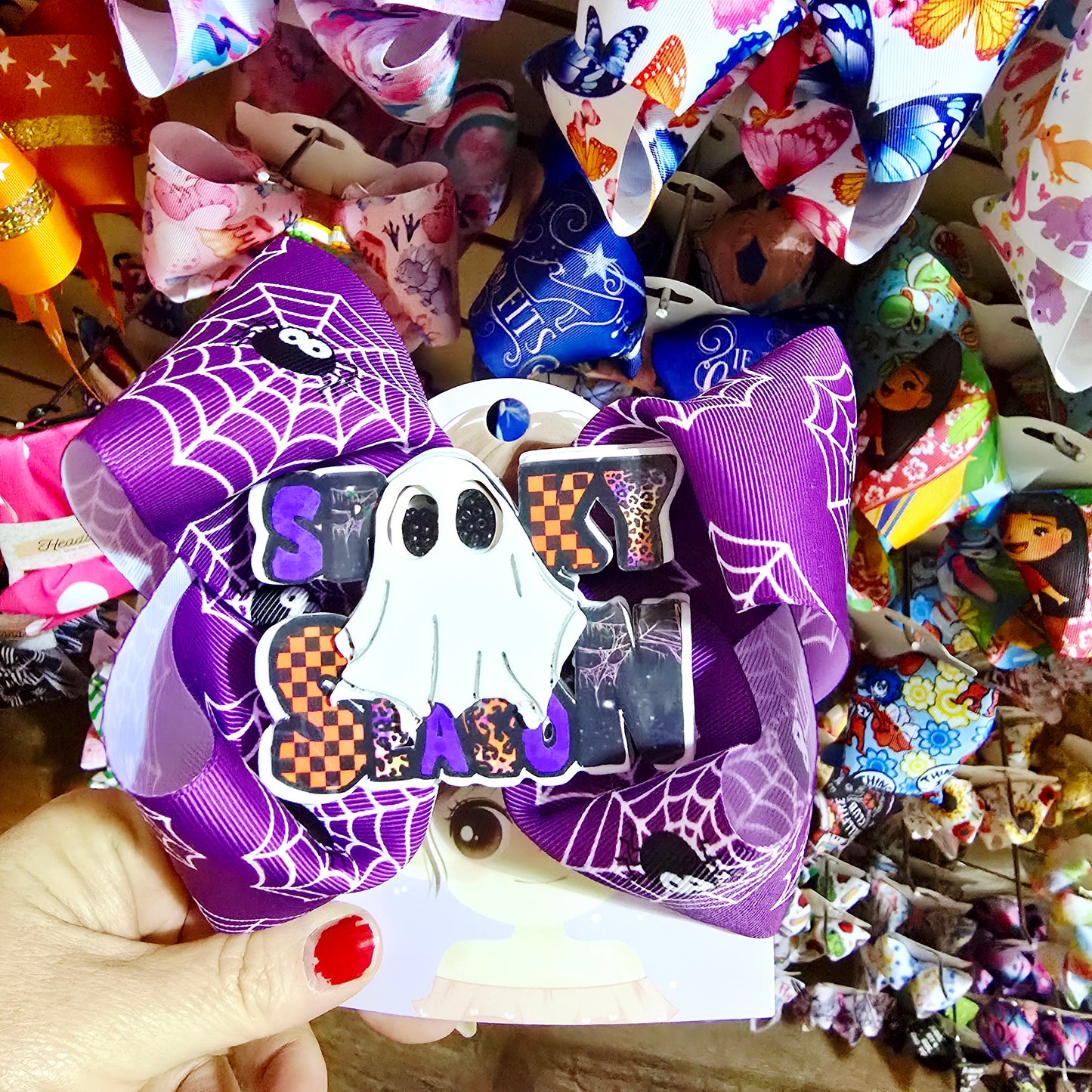 Custom Boutique Bow with Shaker