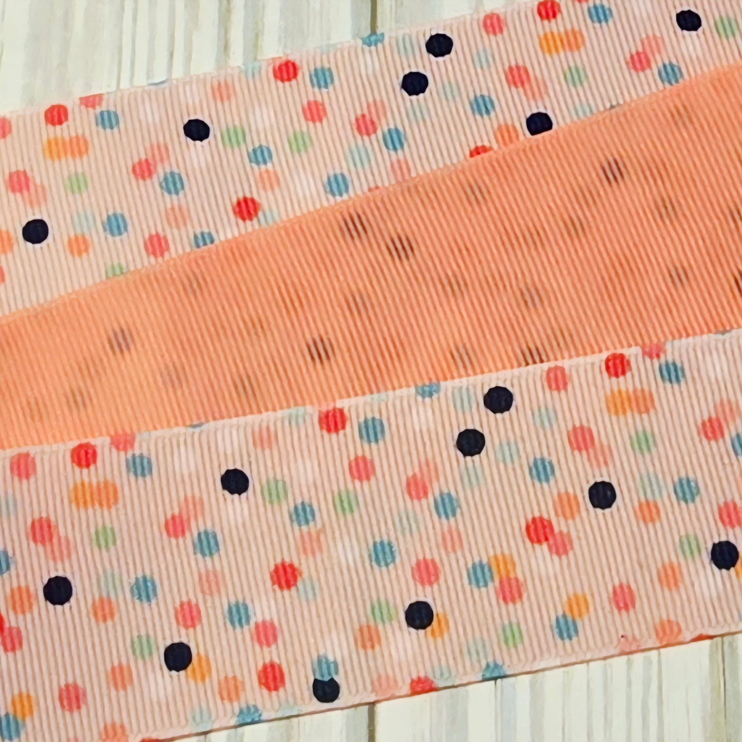 Apple Confetti Cuties Grosgrain Ribbon Collections