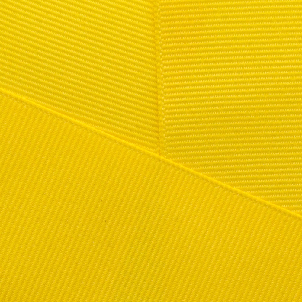 #650 Maize Yellow Grosgrain Ribbon