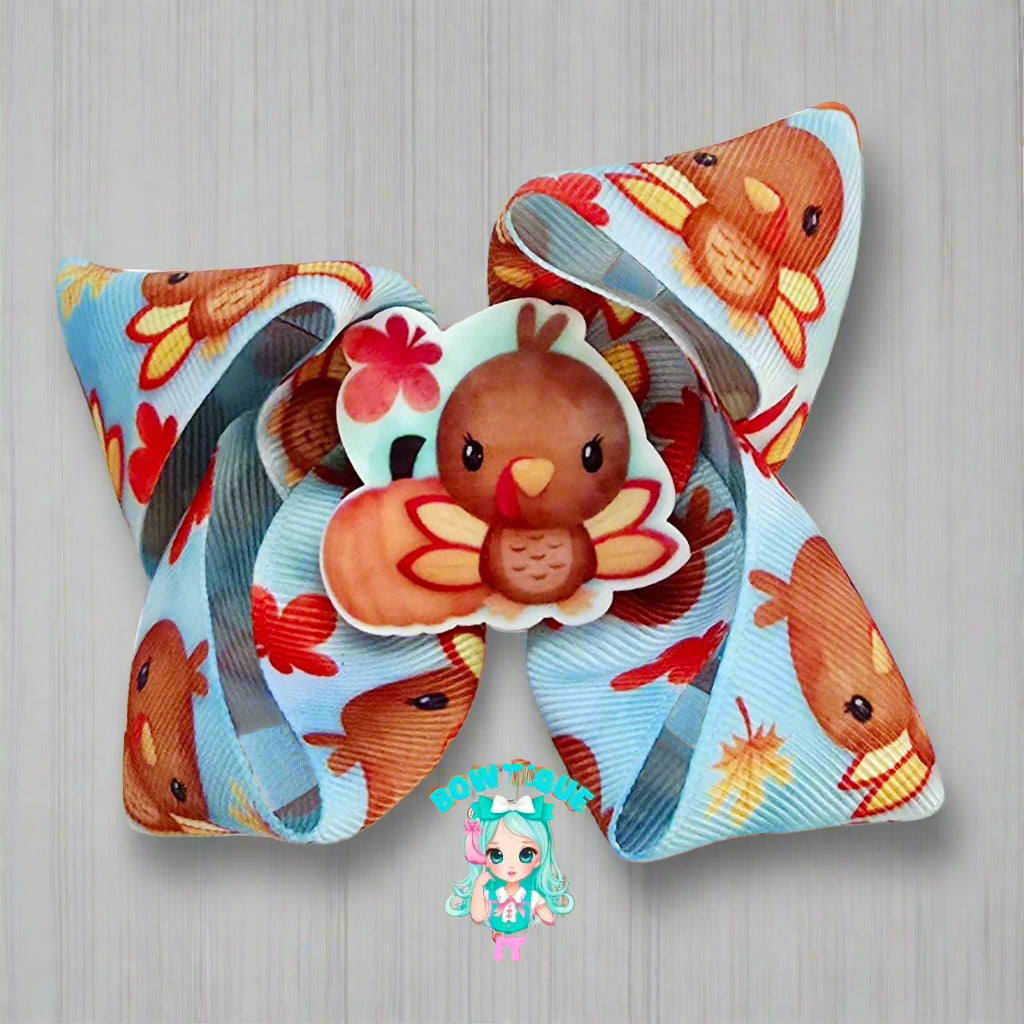 Cute Turkey Boutique Hairbow