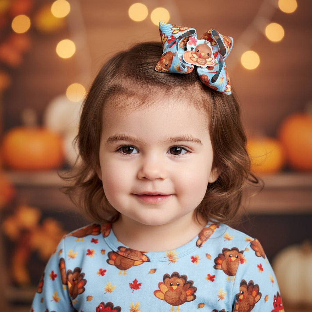Cute Turkey Boutique Hairbow