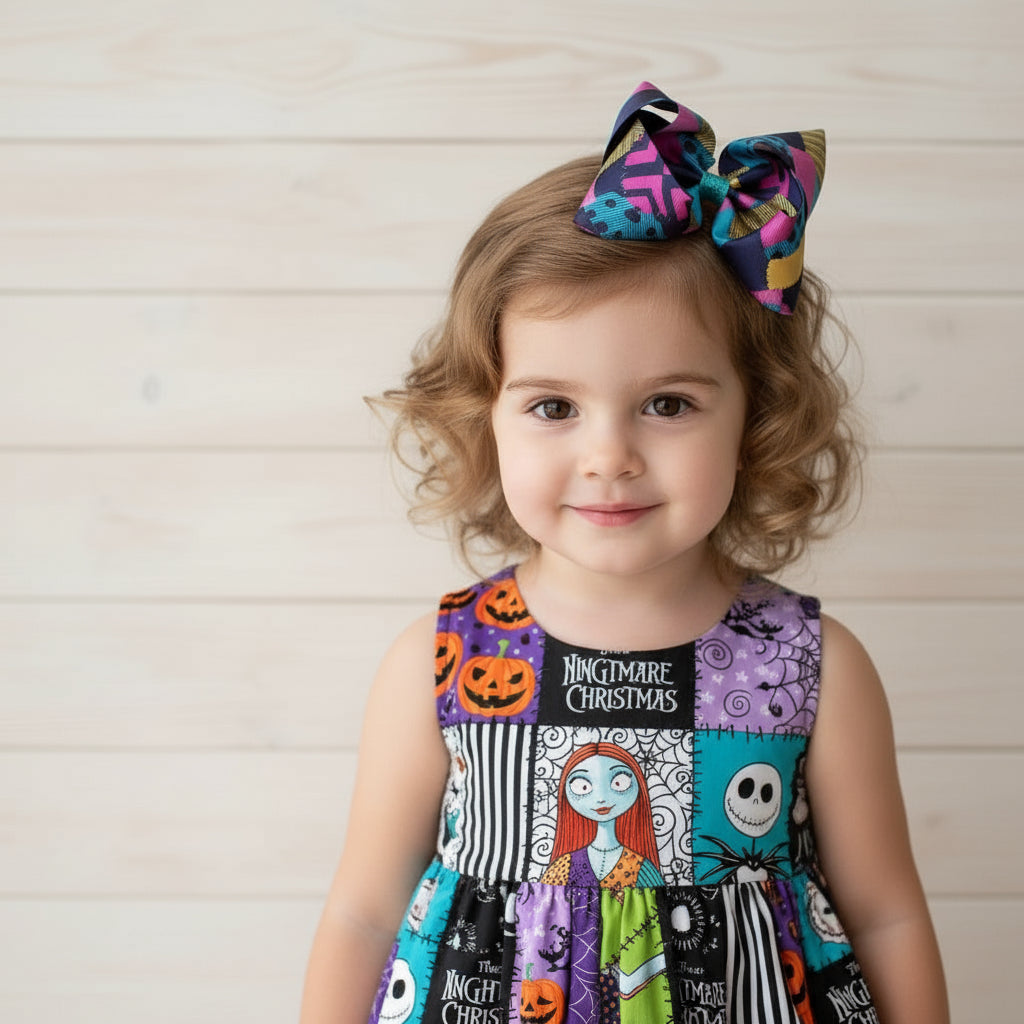 NBC Patchwork Doll Boutique Hairbow