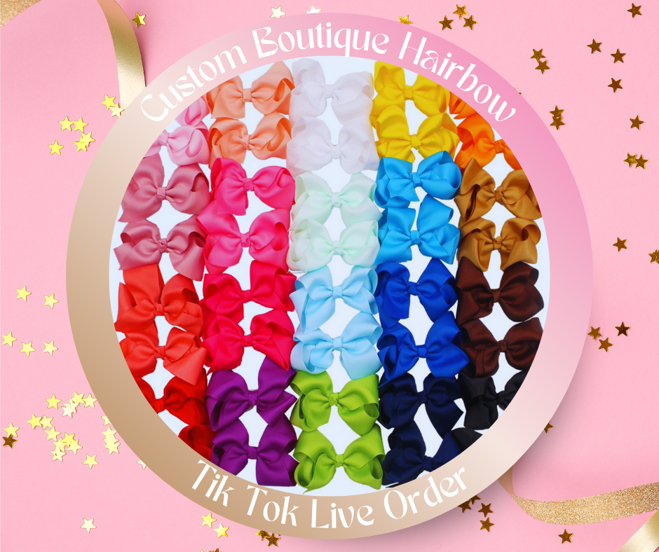 Custom Boutique Hairbow