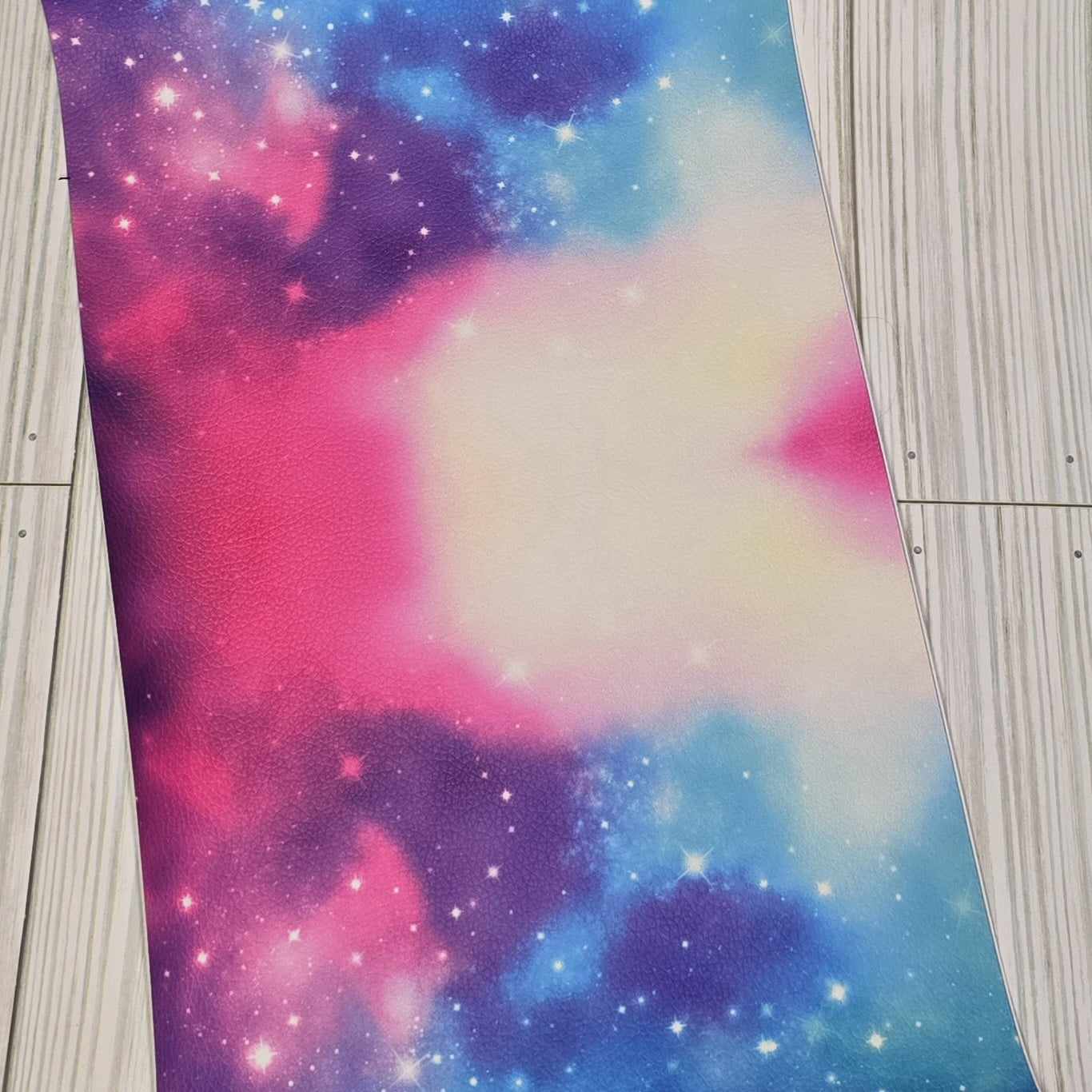 Science Friends/Galaxy Faux Leather