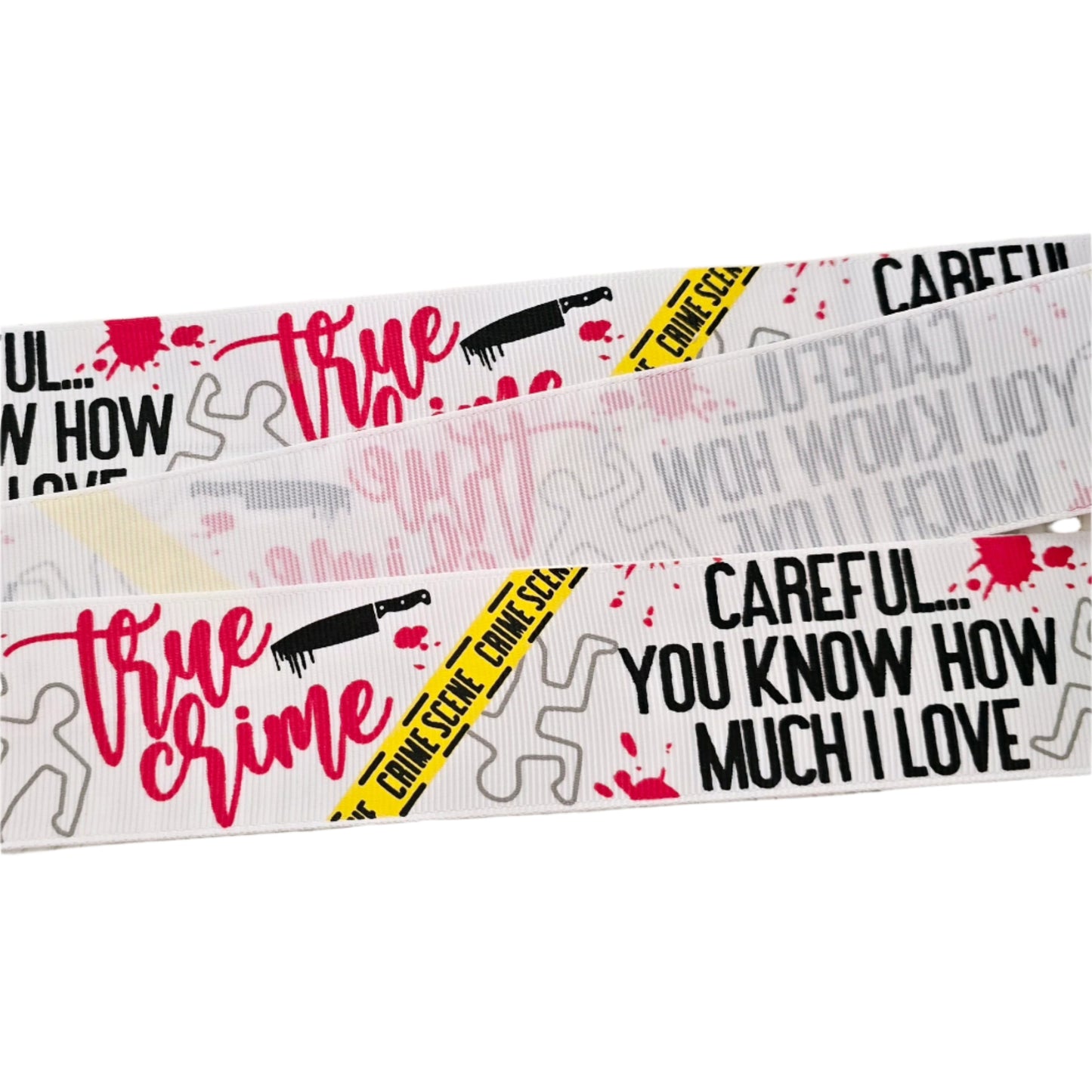 True Crime Grosgain Ribbon