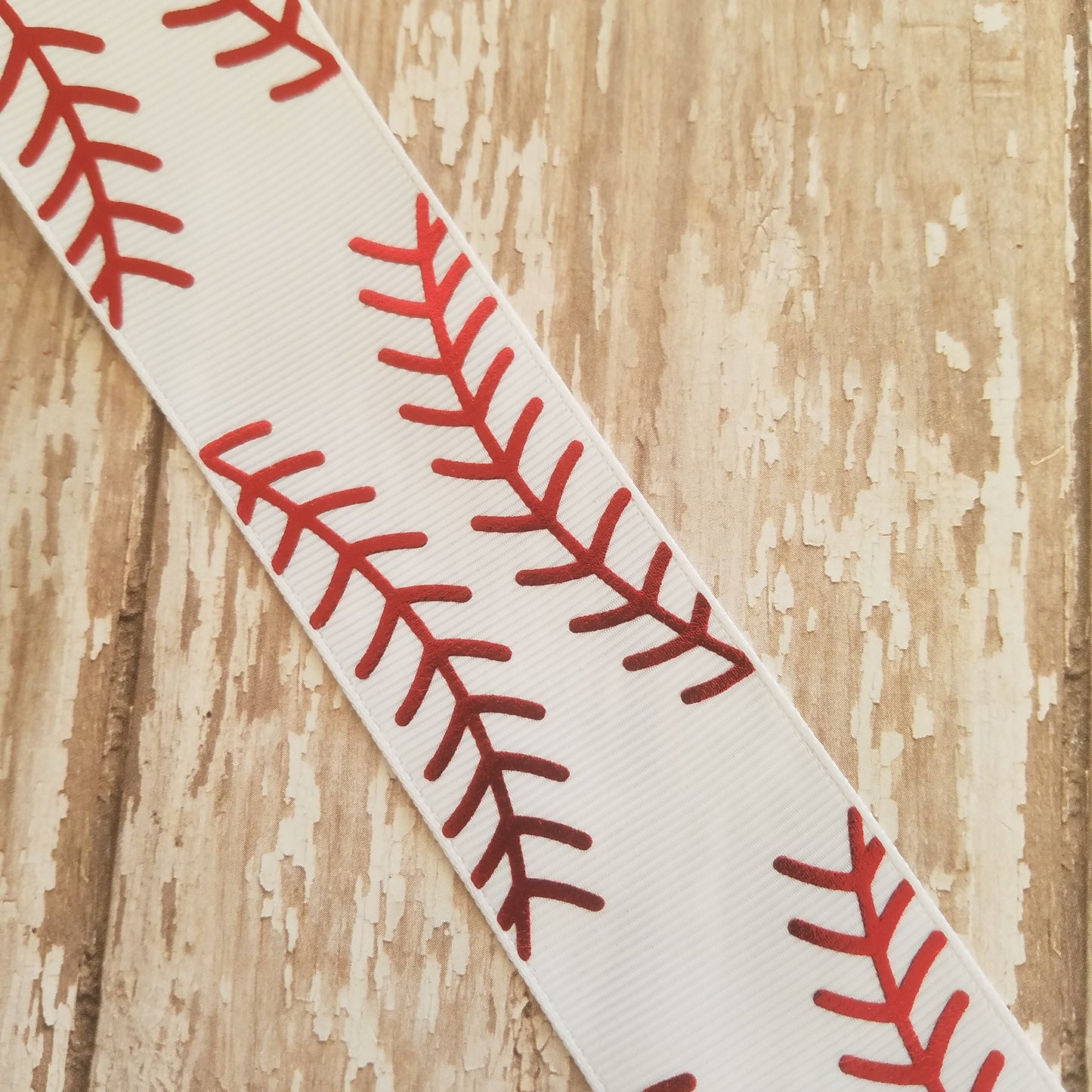 Baseball/Softball Stitches Ribbon