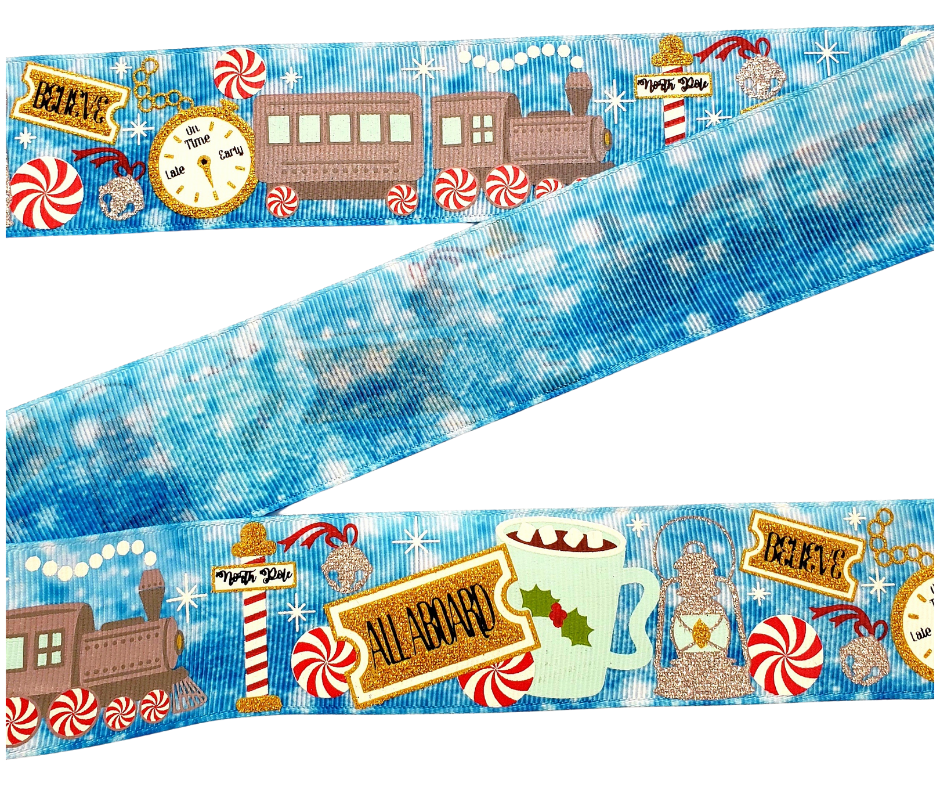 Christmas Train Ribbon Collection