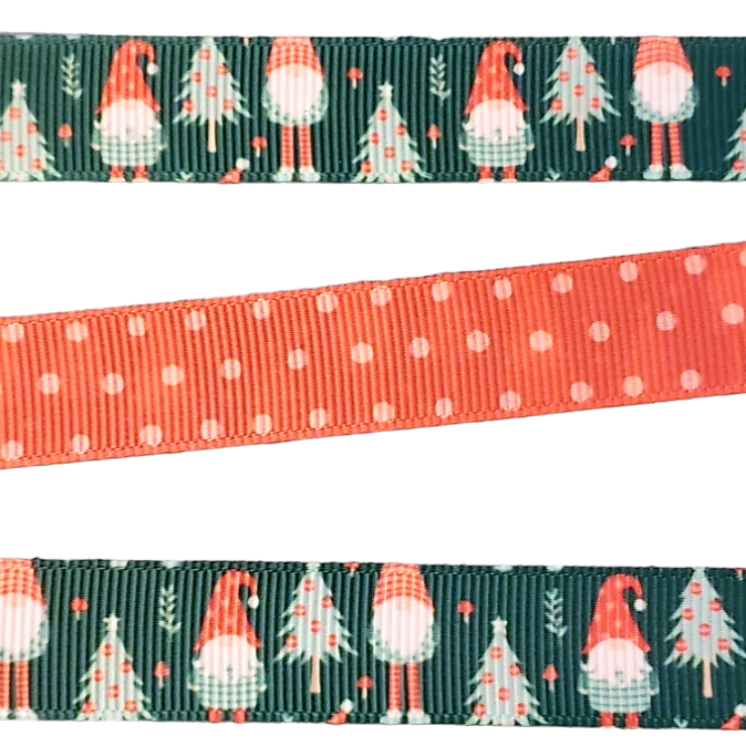 Christmas Gnome Ribbon