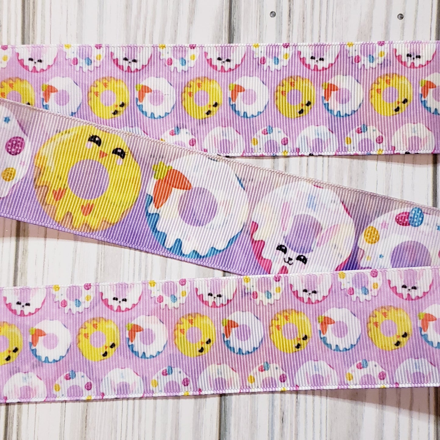 Easter Donuts Grosgrain Ribbon