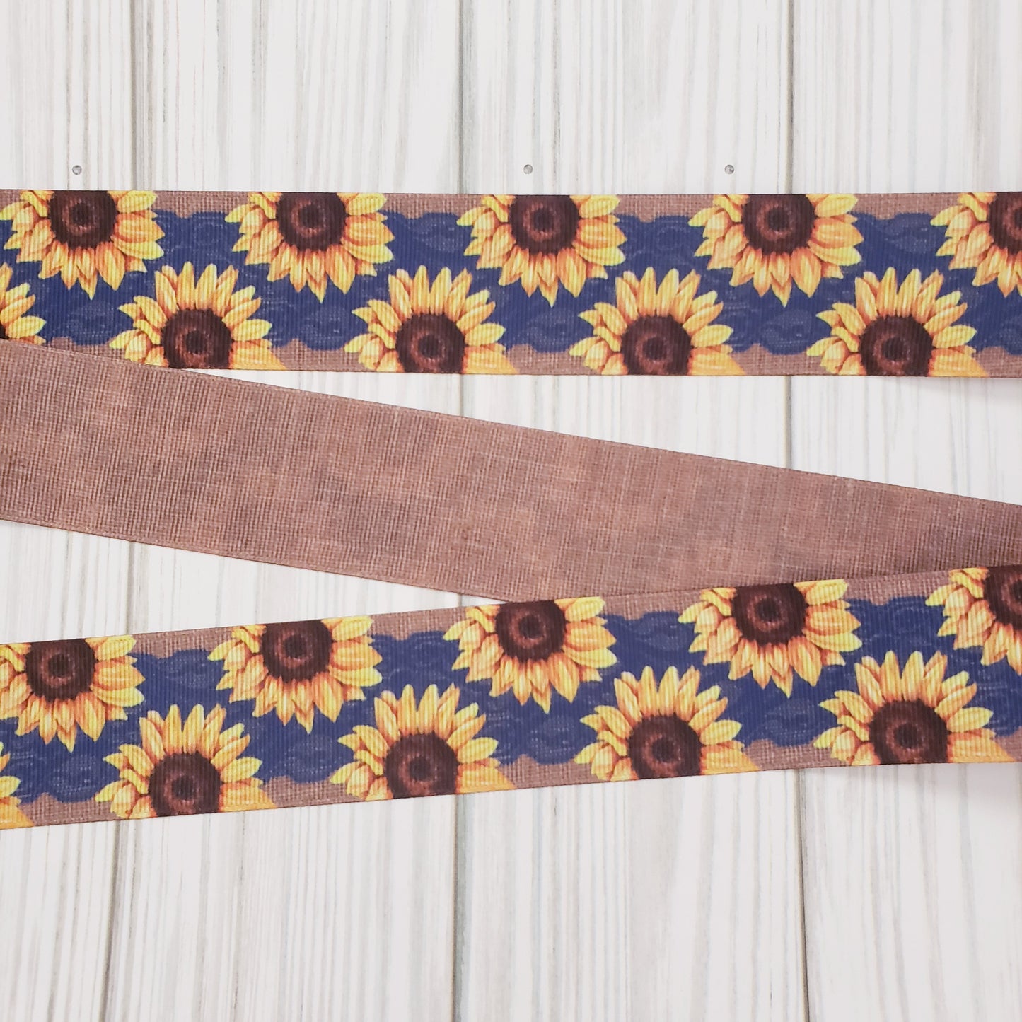 Sunflower & Lace Ribbon