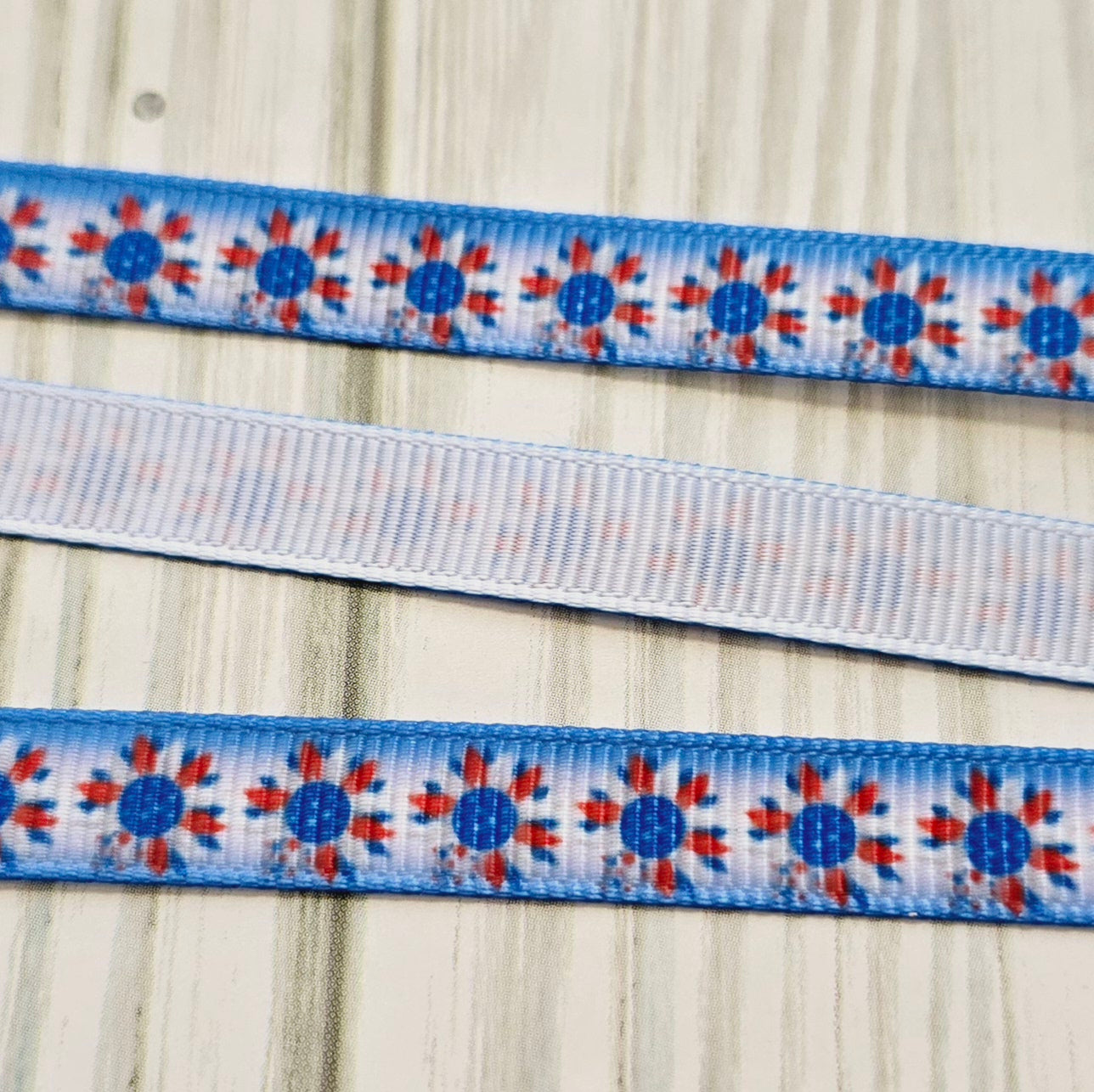 Patriotic Sunflower Ribbon