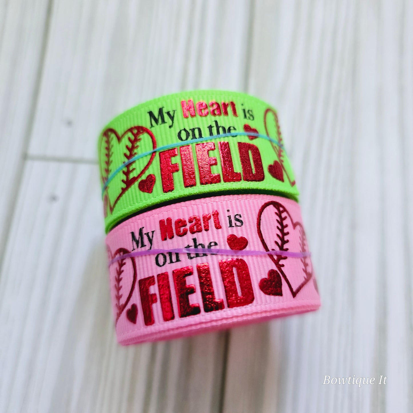 5y - My Heart is on the Field Ribbon