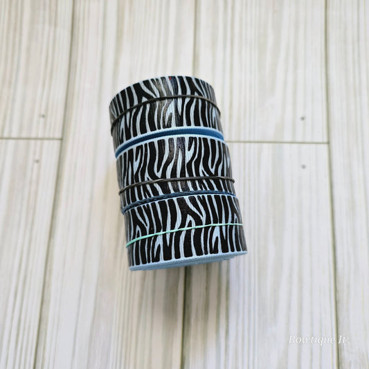 5y - Zebra Print Ribbon