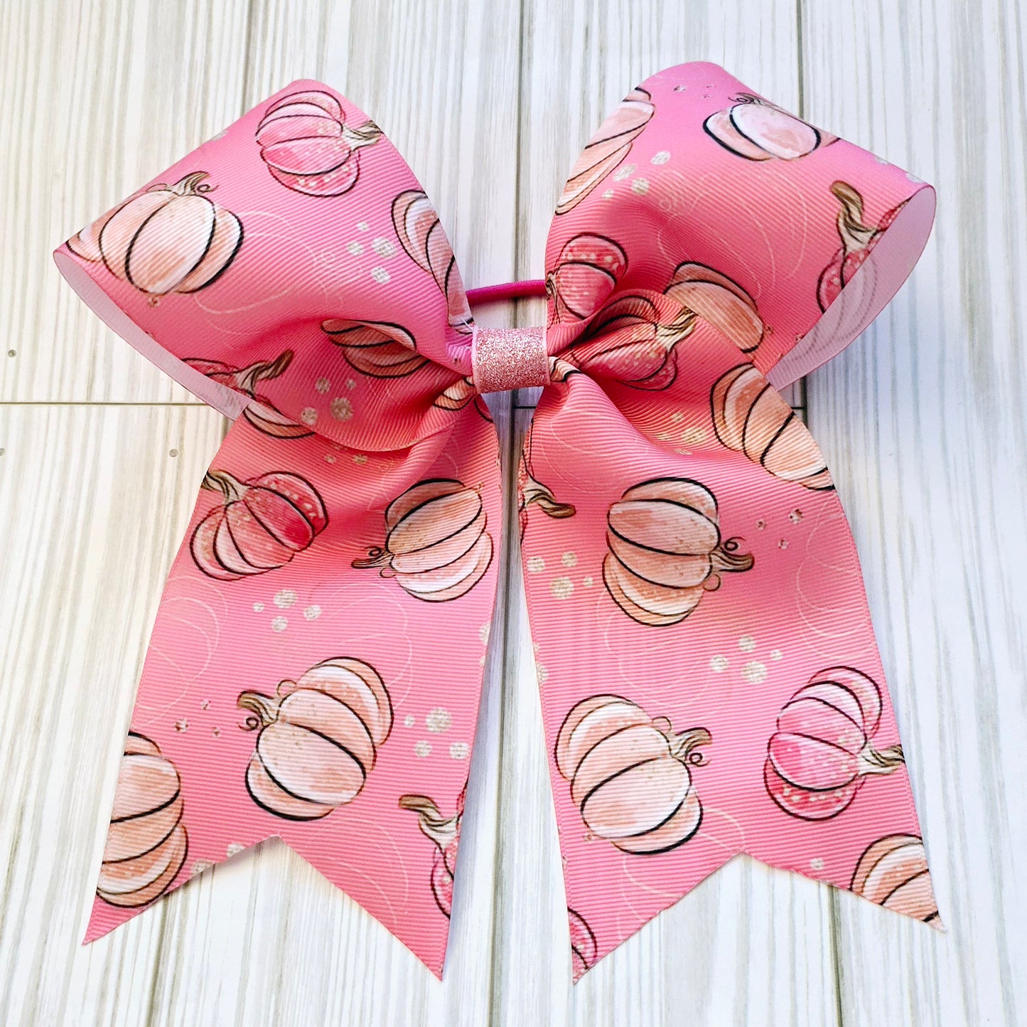 Pumpkin Moose Hairbow