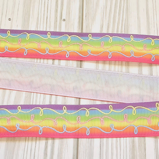 Doodles Rainbow Ribbon