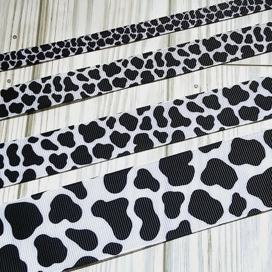 Cow Print Ribbon