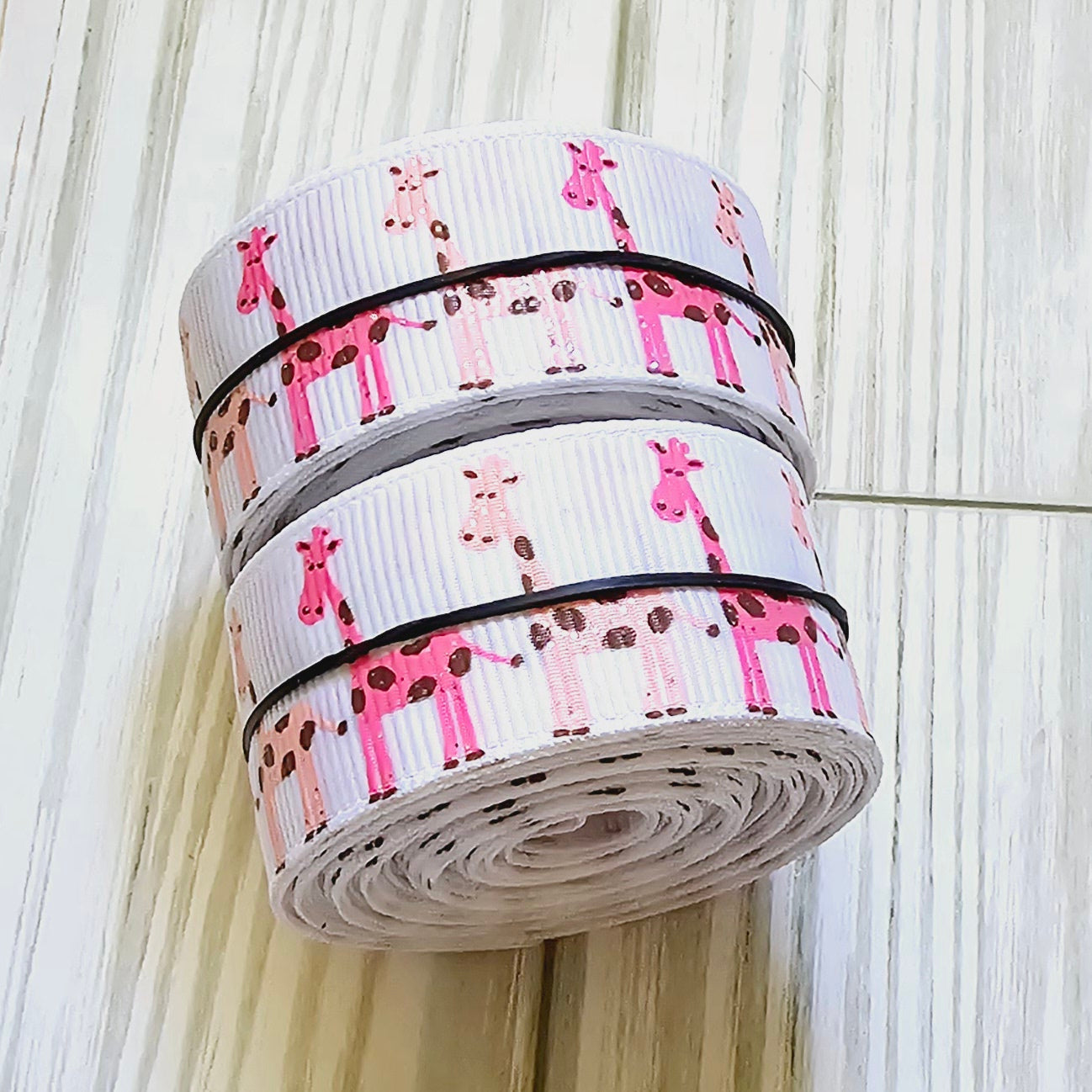 5y - Giraffe Ribbon